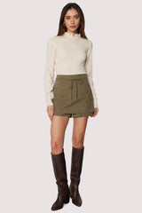 Elena Mock Neck Top