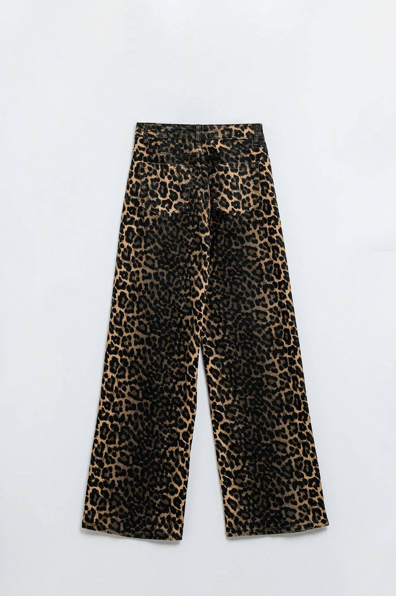 Leopard Print Pants