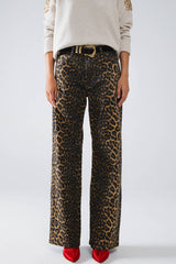 Leopard Print Pants