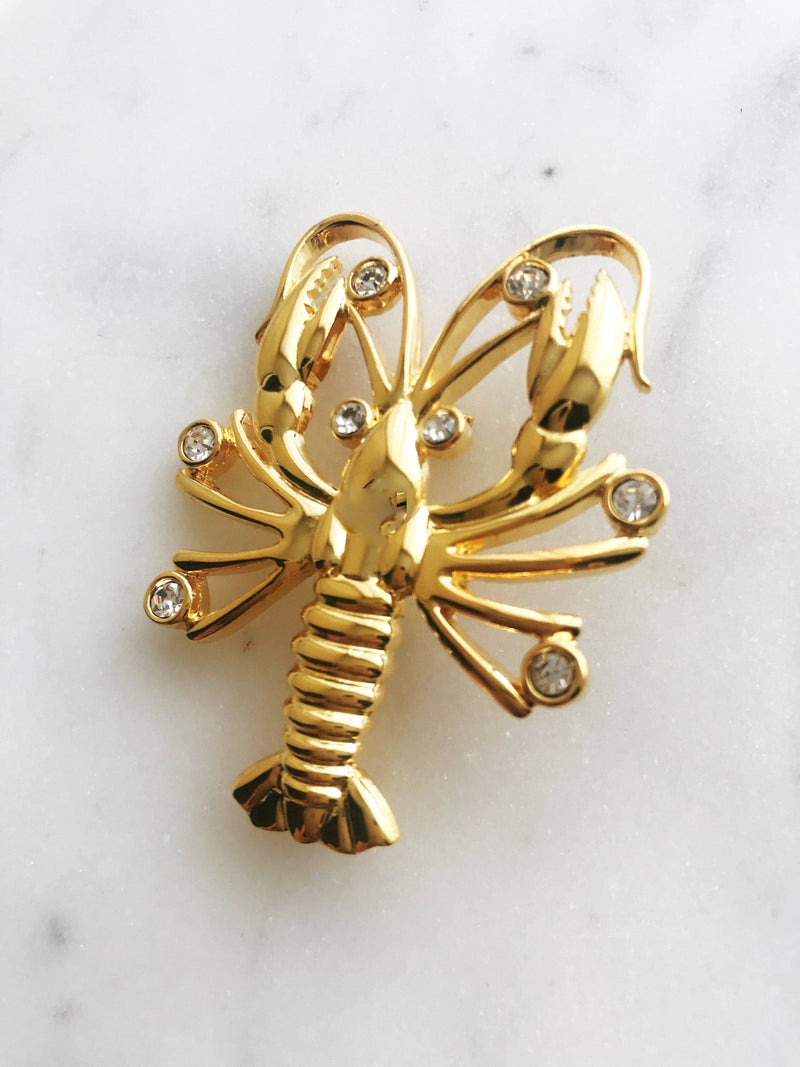 Lobster Brooch