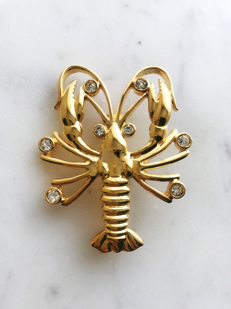 Lobster Brooch