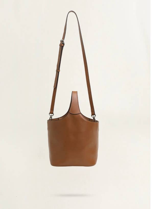 Leather Bucket Bag