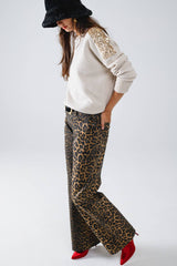 Leopard Print Pants