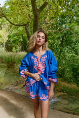 Lilia Embroidered Bottoms