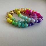 Pastel Rainbow Peruvian Opal Bracelet
