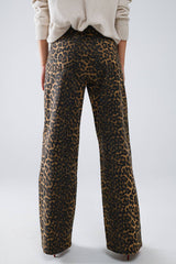 Leopard Print Pants