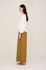 Jessie Long Line Linen Pant