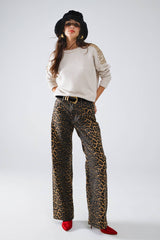 Leopard Print Pants