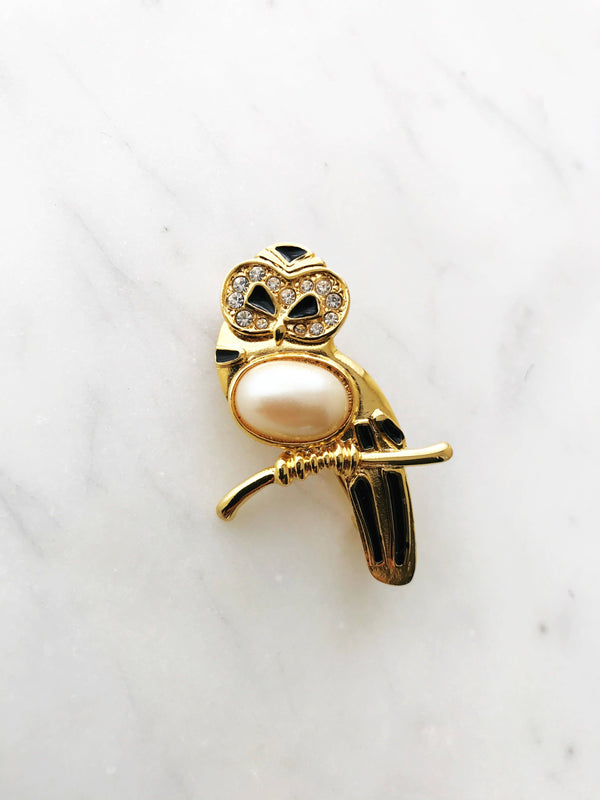 Owl Brooch