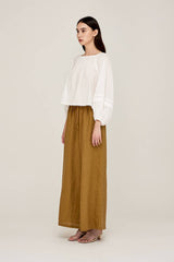 Jessie Long Line Linen Pant