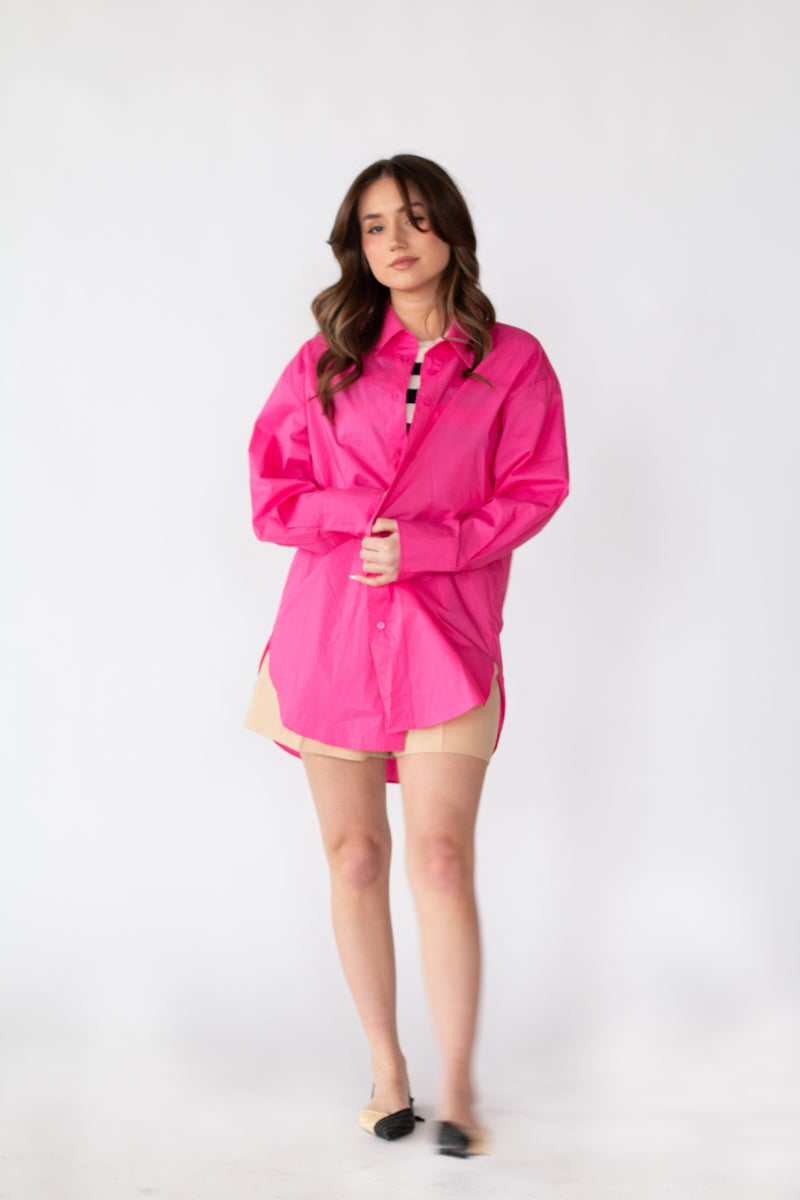 Light weight oversized shirt